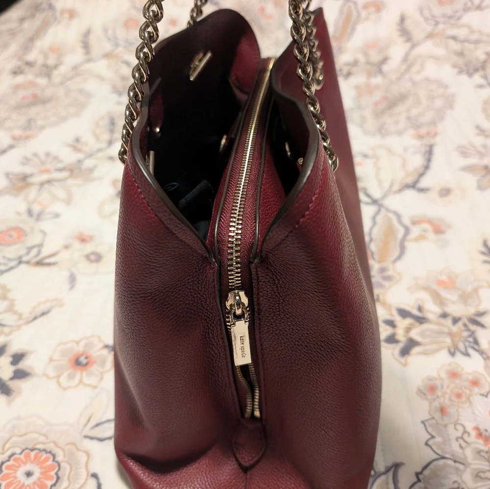 Kate Spade Burgundy Satchel and Wallet Set - Picture 7 of 16